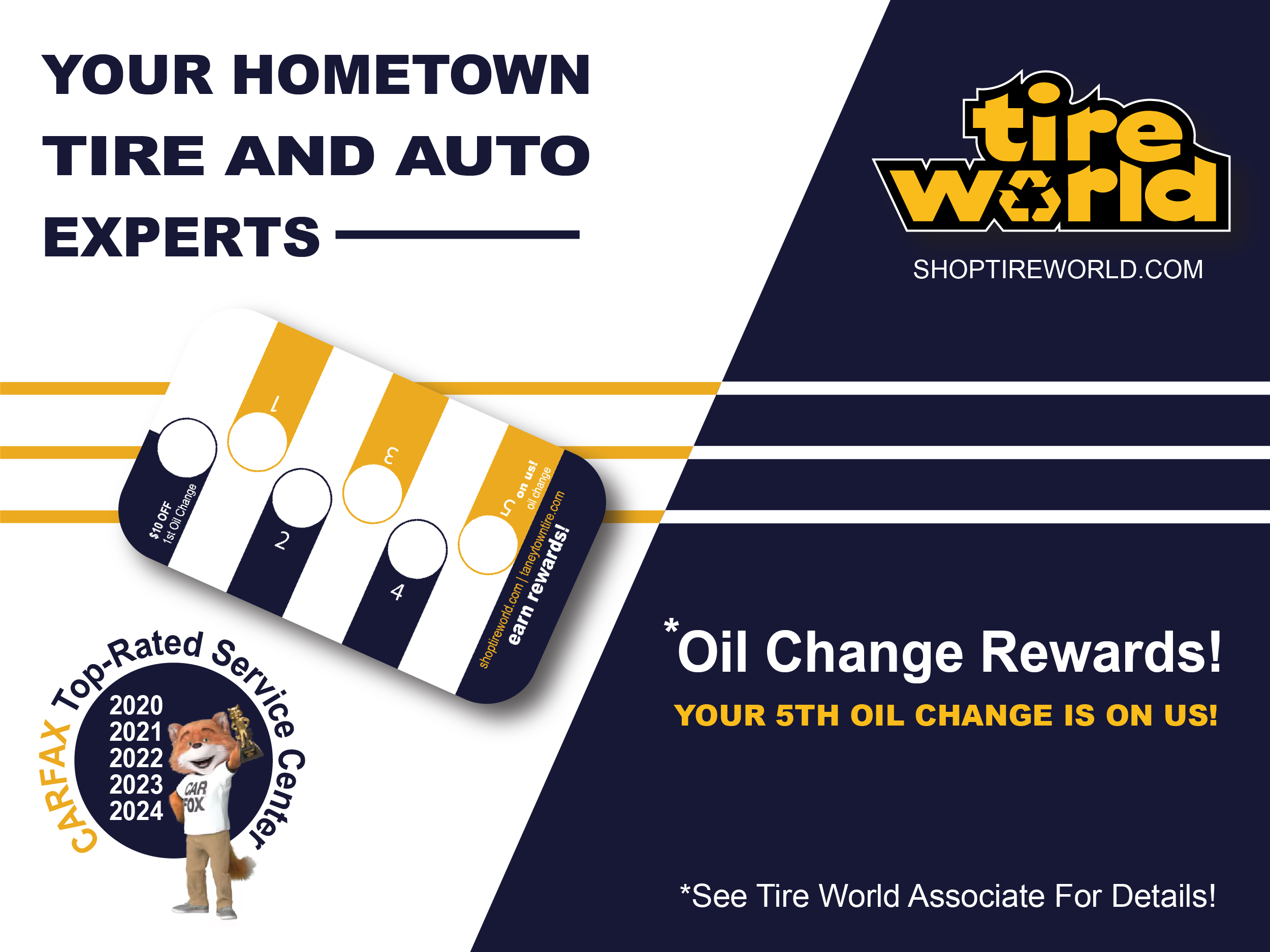 Oil Change Rewards